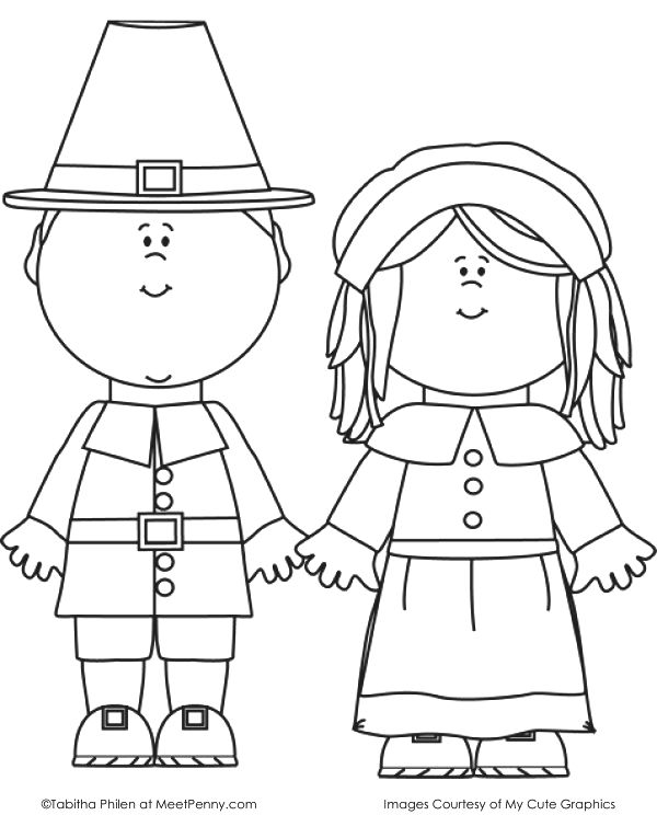 Free Printable Thanksgiving Coloring Page