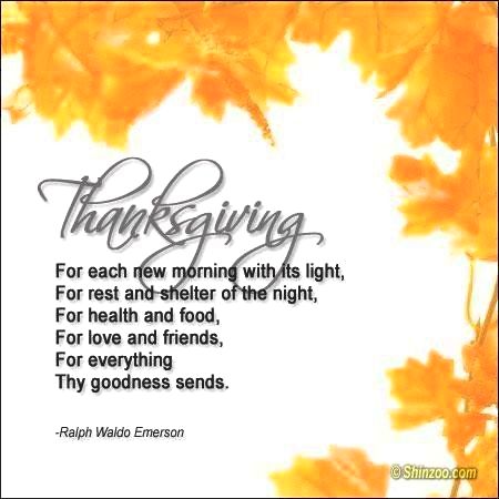 A thanksgiving prayer - be inspired! capability to