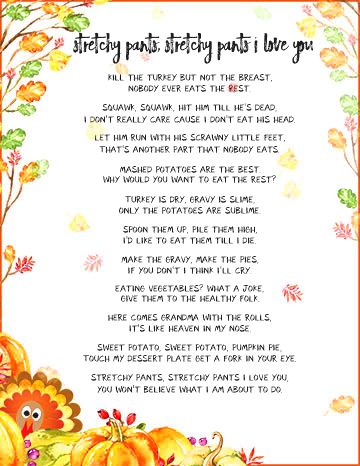 Funny Thanksgiving Poems - Add some silly poetry to your Thanksgiving table this year. Your grandkids will smile at these turkeys’ antics, and the poetry will help their reading skills, too.