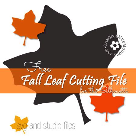 Free Fall Leaf Cutting file for the Silhouette 