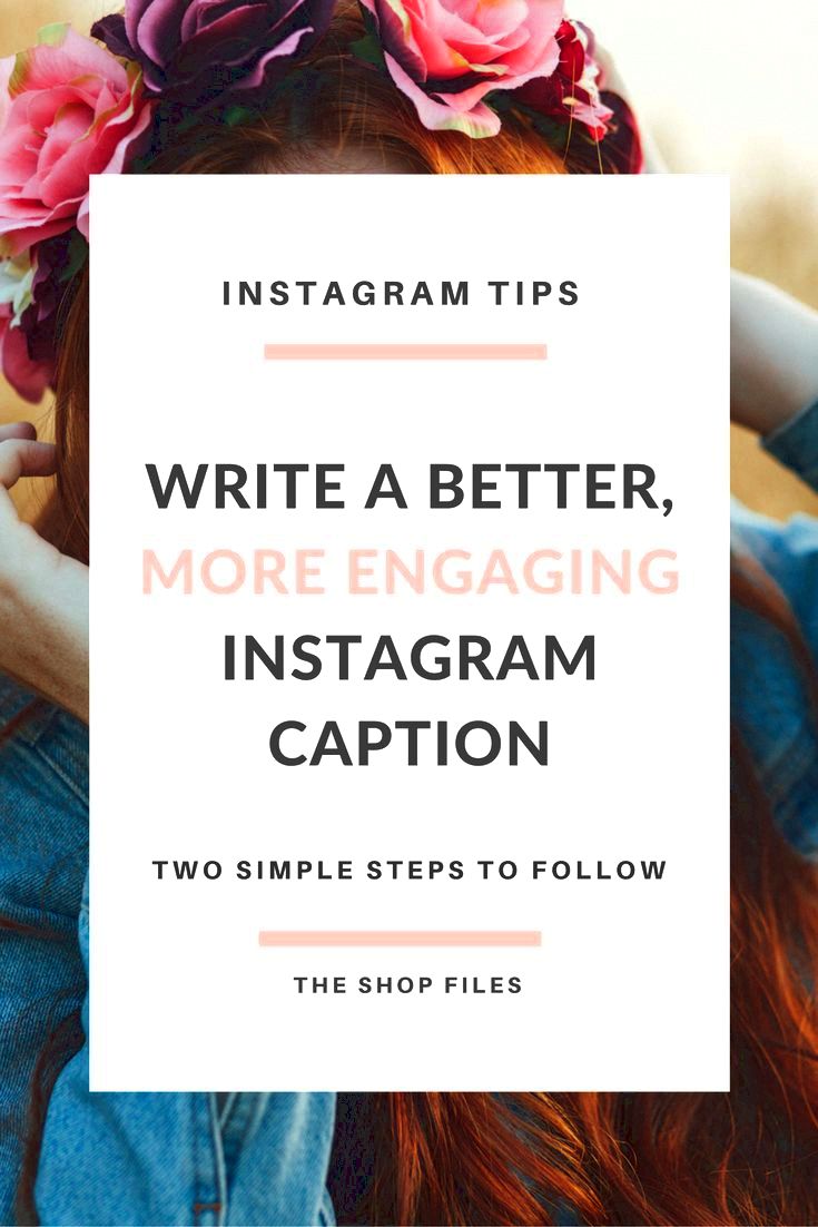 Four steps to writing the right instagram caption from the publish, and