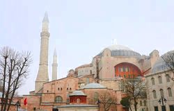 Cathedral of St. Sophia (Hagia Sophia). Istanbul, Turkey Royalty Free Stock Photography