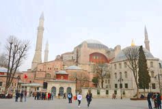 Cathedral of St. Sophia (Hagia Sophia). Istanbul, Turkey Royalty Free Stock Photo
