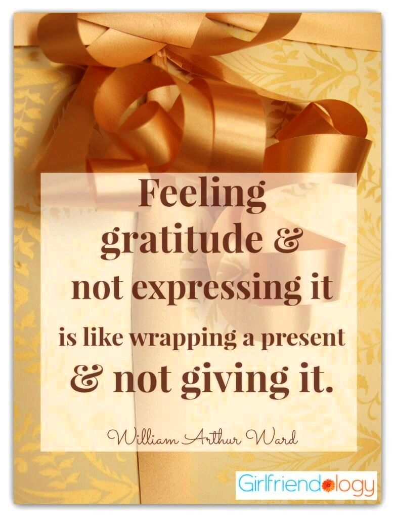 Thanksgiving Quote Feeling Gratitude