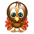 Cute Baby Turkey Animation