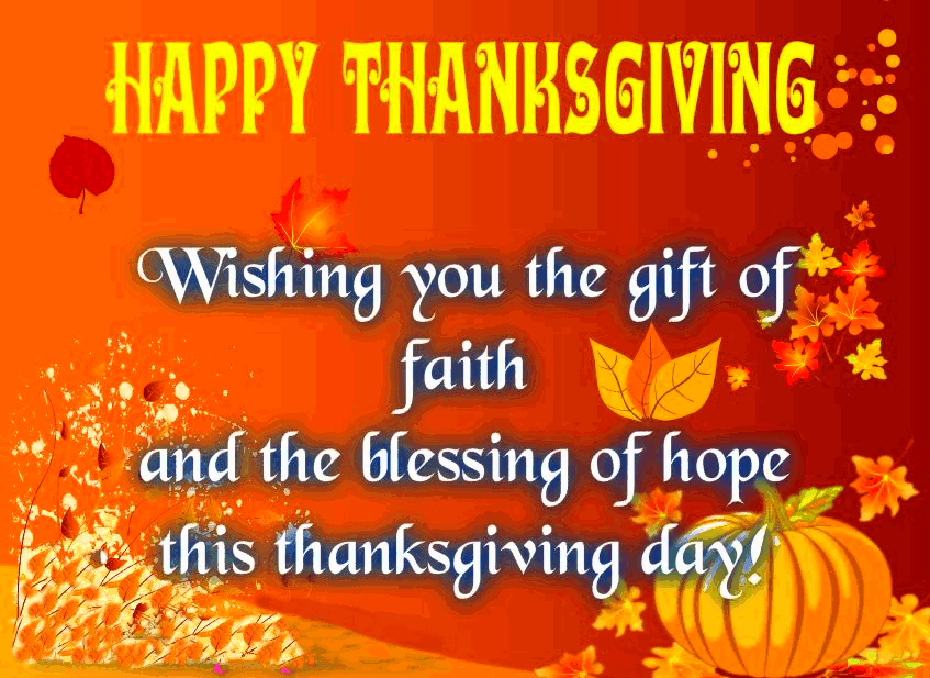 Happy Thanksgiving Wishes