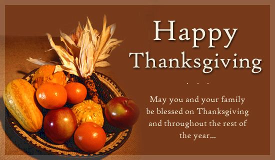 Happy Thanksgiving Messages 2016
