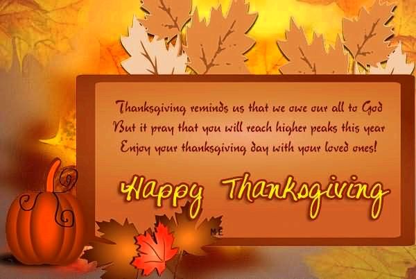 Happy Thanksgiving Messages