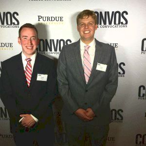 President and Vice President of Convocations Volunteer Network: Evan Bishop and Trey Templin