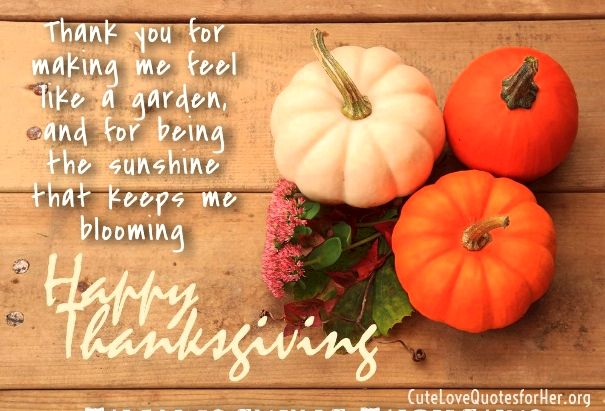 thanksgiving love quotes for him