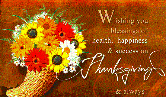 Happy Thanksgiving Greetings 2016