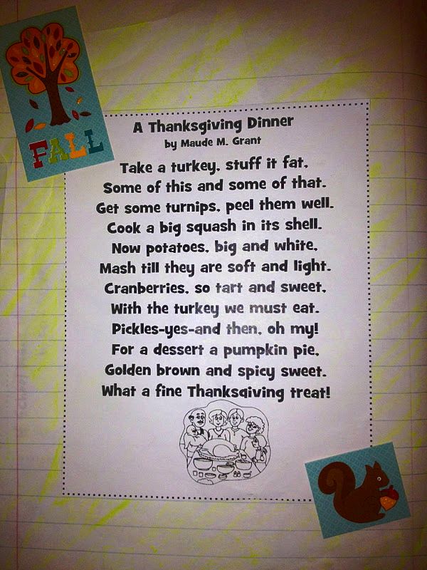 Thanksgiving poems for teachers he is