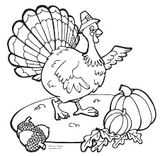 Thanksgiving Turkey Coloring Pictures