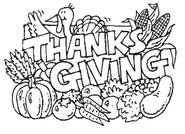Thanksgiving Turkey Coloring Pictures