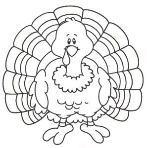 Thanksgiving Turkey Coloring Pages