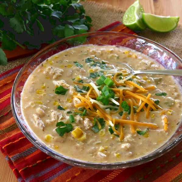 Ideas for Turkey Leftovers - Use turkey in this white bean chili!