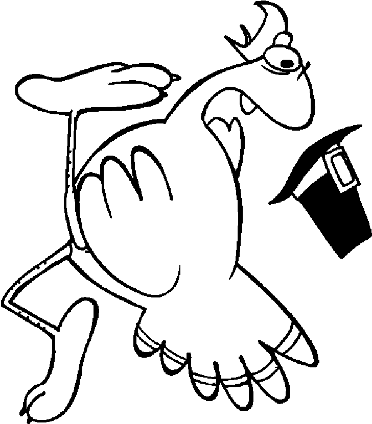 Thanksgiving Turkey Coloring Pages Printables - Picture 3 