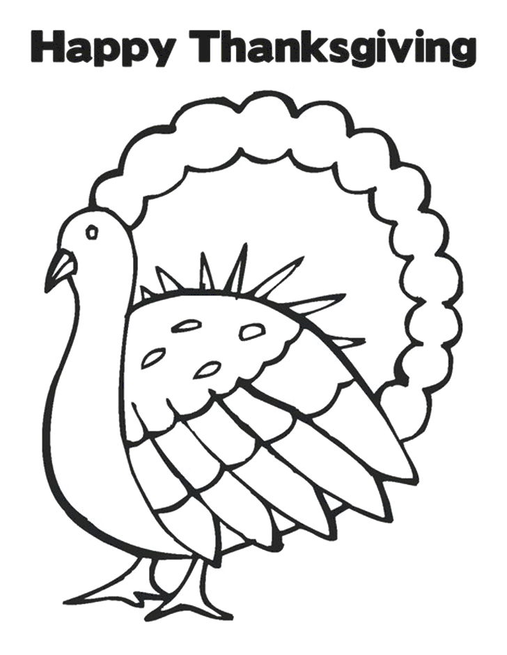 Free Thanksgiving Turkey Coloring Printables