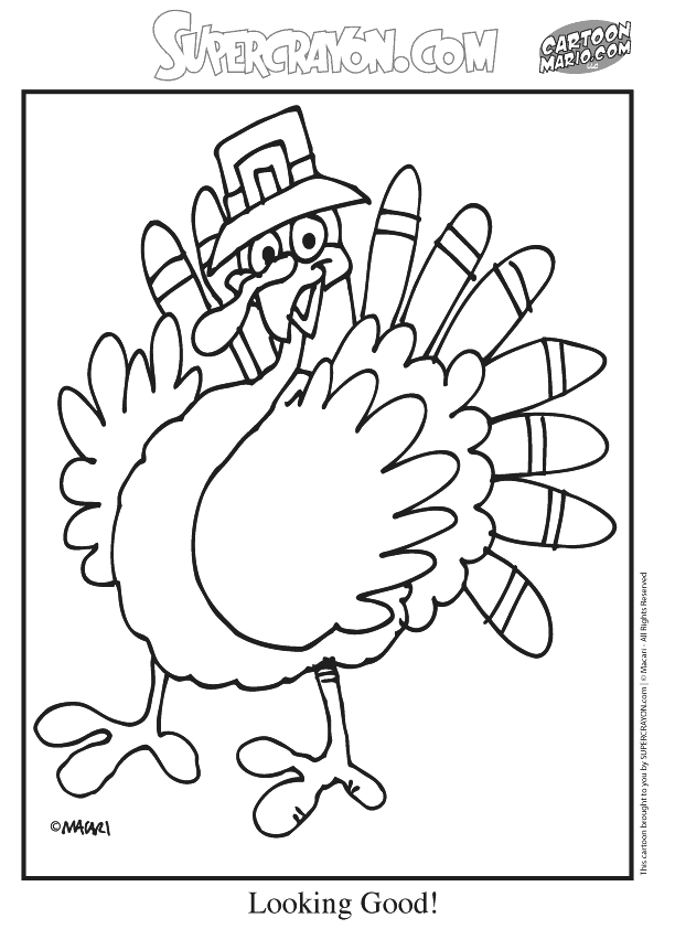 Thanksgiving Coloring Pages