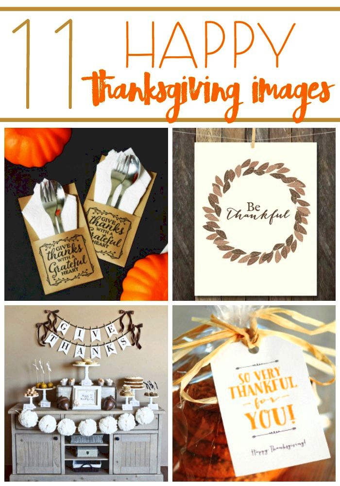 This season is the perfect time to decorate your home with one of 11 Happy Thanksgiving Images to remind you what Thanksgiving is all about! 