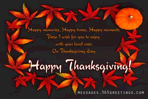 Happy thanksgiving quotes for anybody chocked filled with happiness