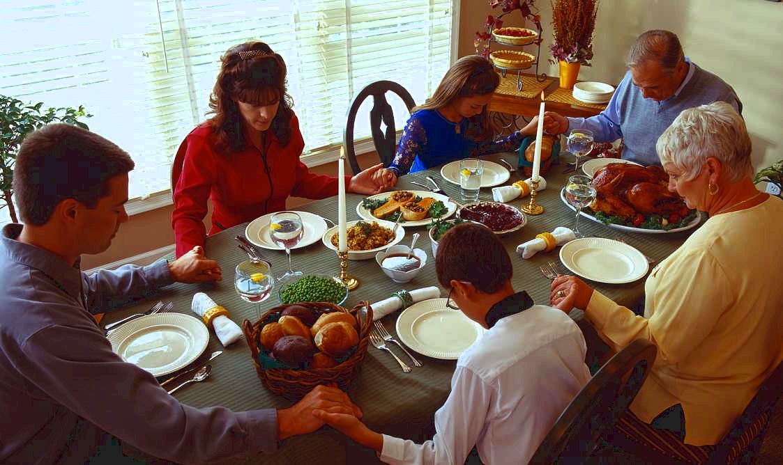 Thanksgiving dinner prayer wish to