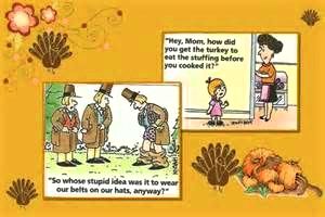 Thanksgiving jokes - jokes about thanksgiving day (one to ten) lightheartedness towards