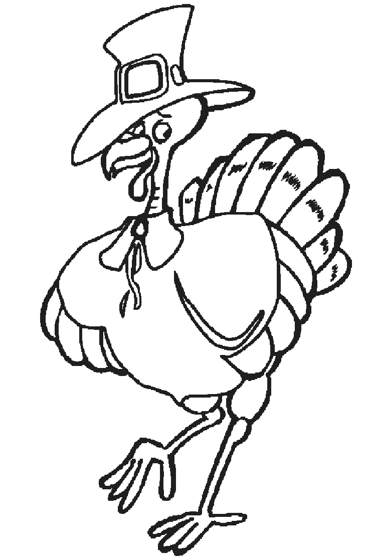Thanksgiving Turkey Coloring