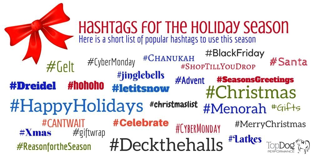 hashtags for the holidays