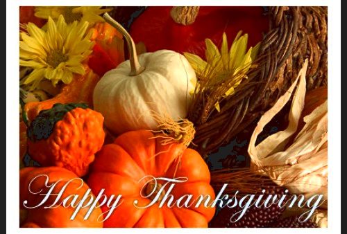 Happy Thanksgiving Verses, Poems, Greetings