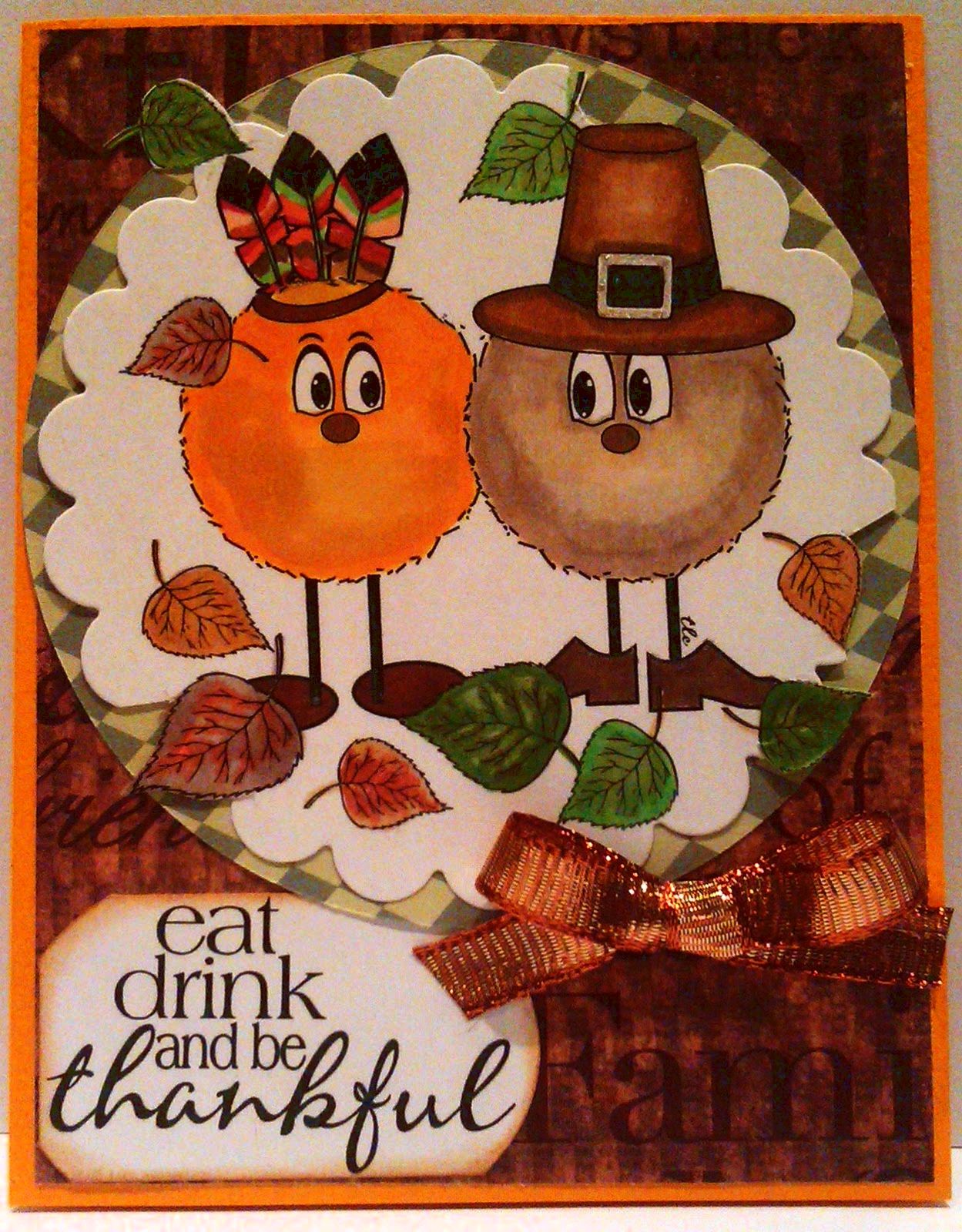 The pilgrims' first thanksgiving — hubbard's cupboard little Pilgrim clip art and