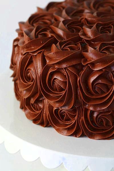 Chocolate Rose Cake